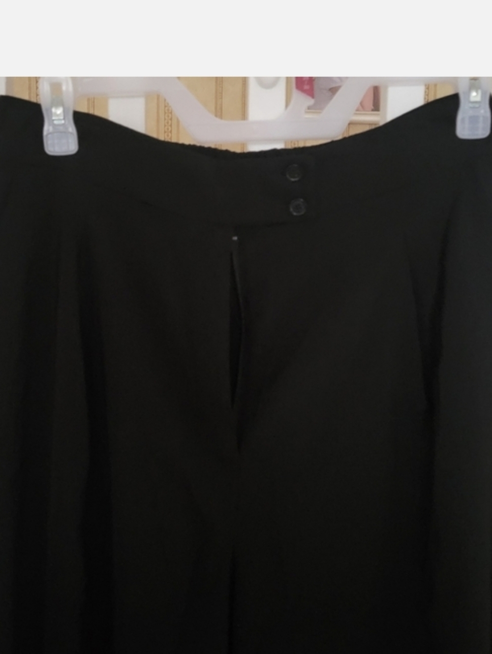 JESSICA SIMPSON Melba Wide Leg Black Flare Trouser Pants Size 14 - Picture 6 of 12